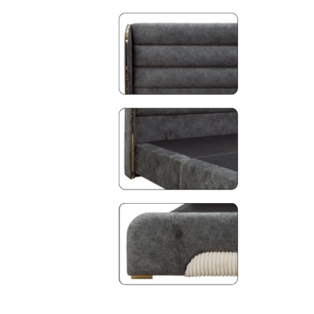 ฐานรองหัวเตียง 6 ฟุต WISDOM DESIGN FURNITURE รุ่น VIO สีดำ_2